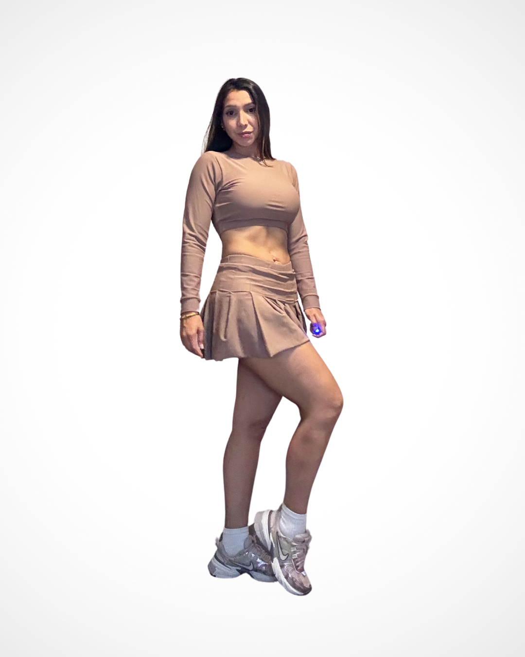 Sand Long Sleeve Top