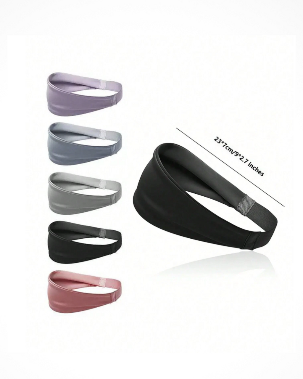 Non-slip Headband with Back Elastic  Band