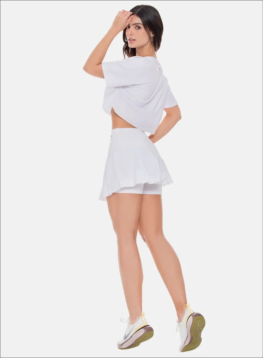 White Skirt inner short