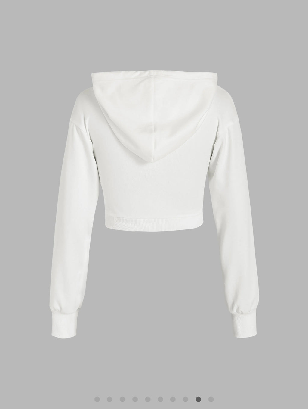 Terry Solid Twist Hoodie