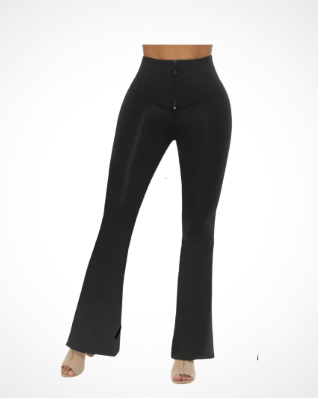 Wide leg with Zipper leggings