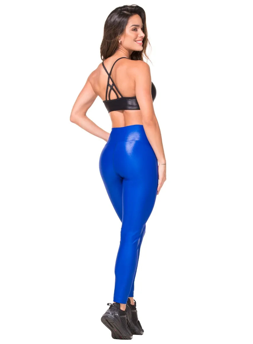 Leggins leather effect