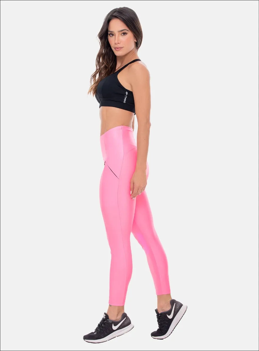 Leggins Pink Barbie with pocket