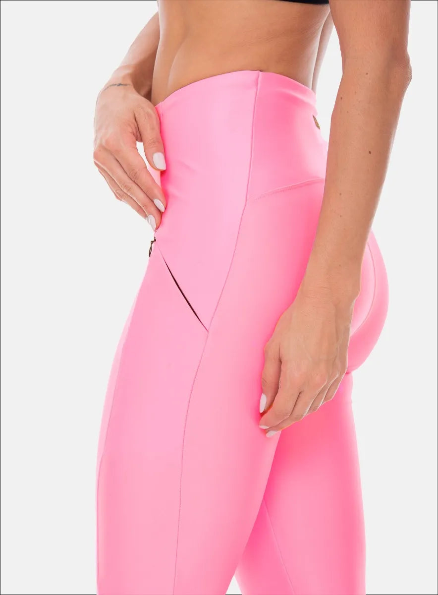 Leggins Pink Barbie with pocket